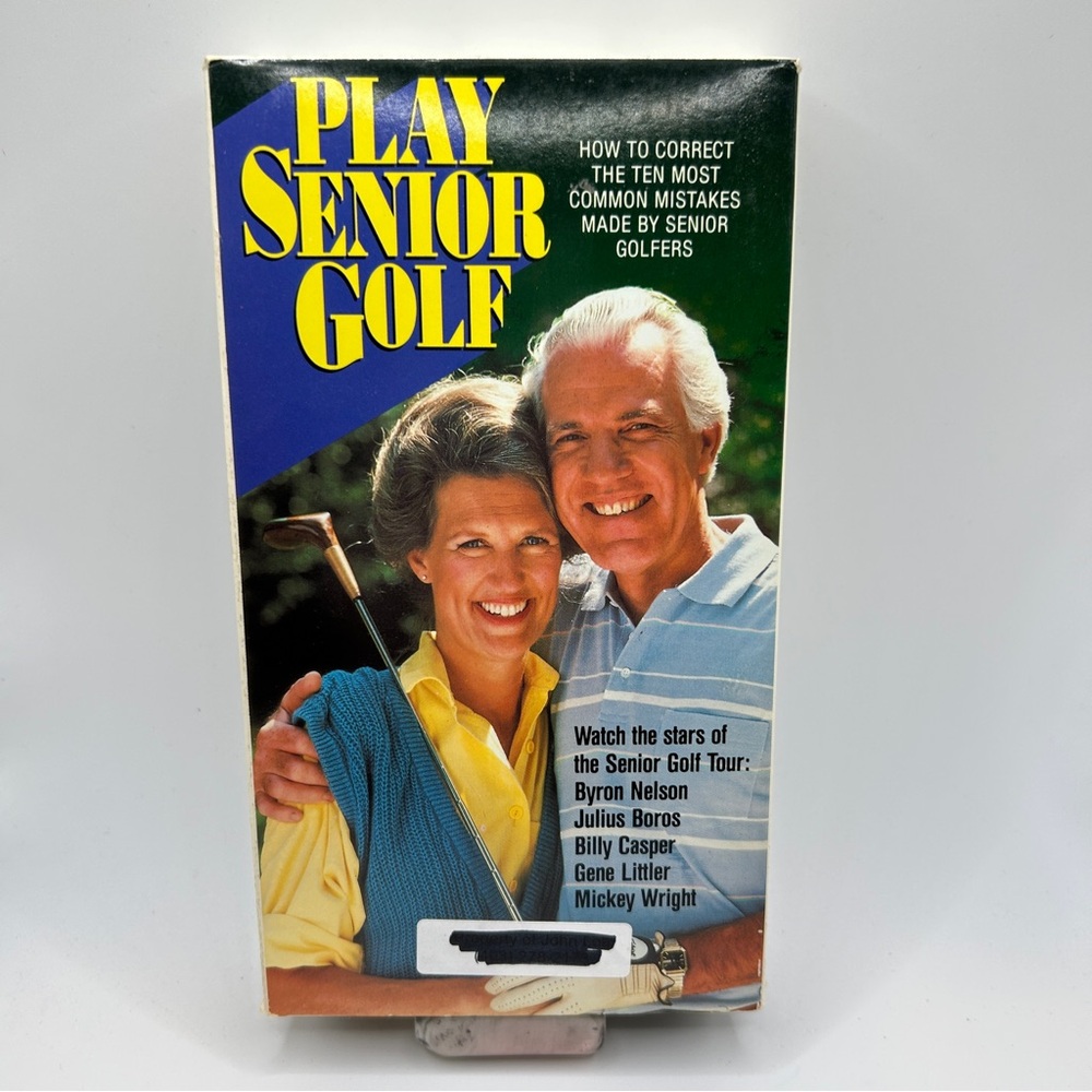 Play Senior Golf VHS Tape
